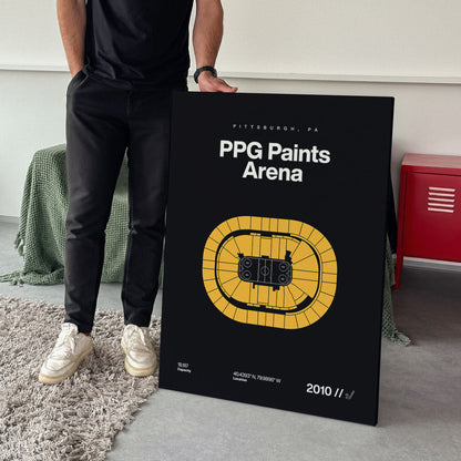 Pittsburgh Hockey Arena Bold