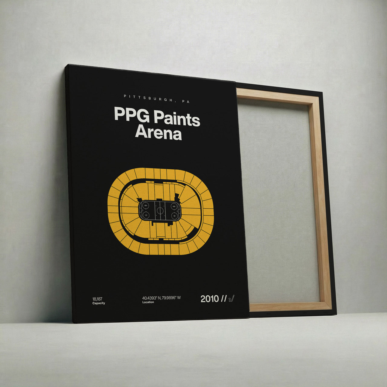 Pittsburgh Hockey Arena Bold