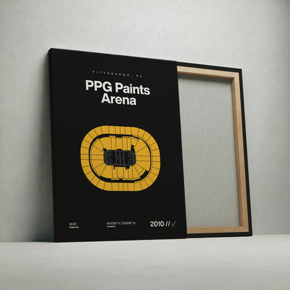 Pittsburgh Hockey Arena Bold