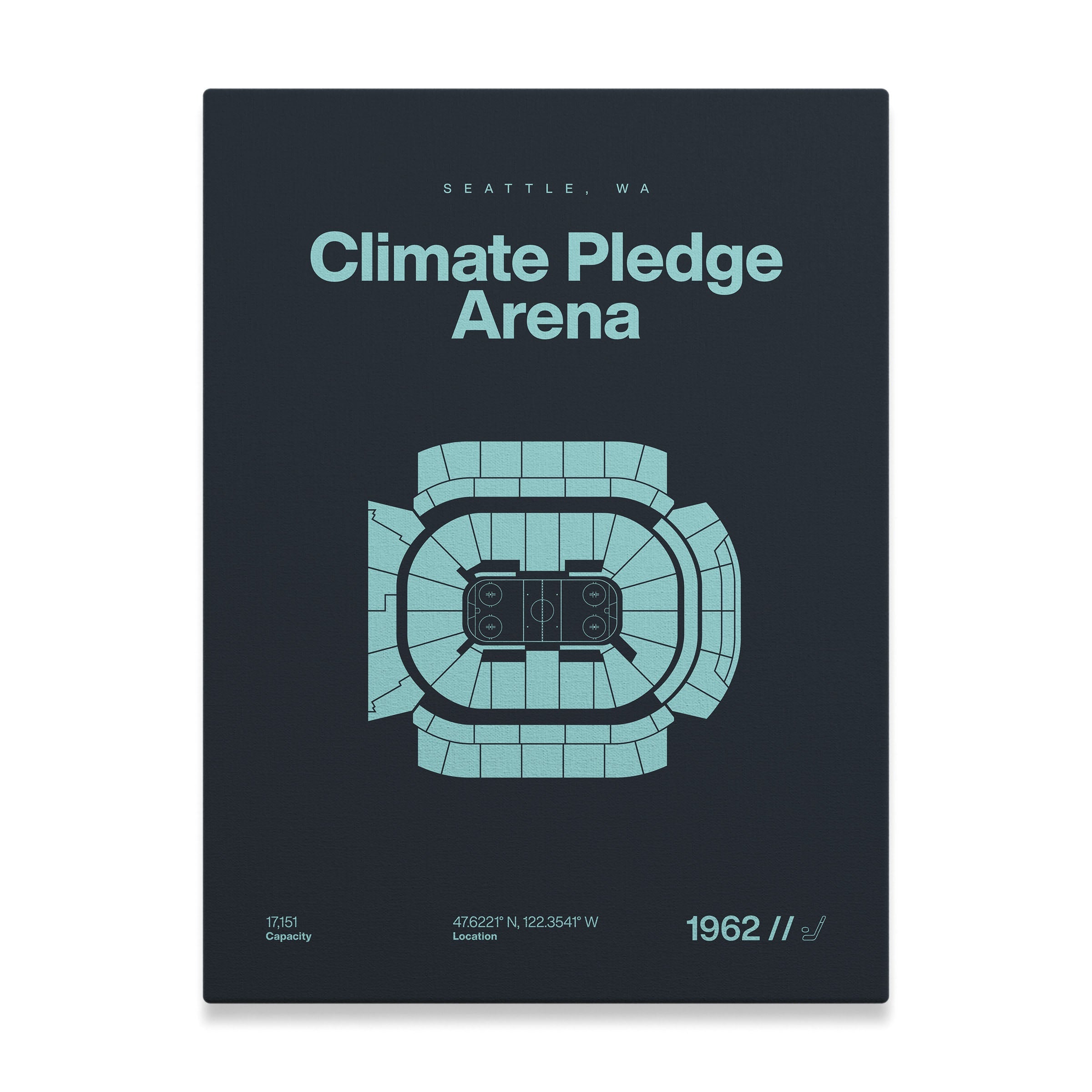 Seattle Hockey Arena Bold