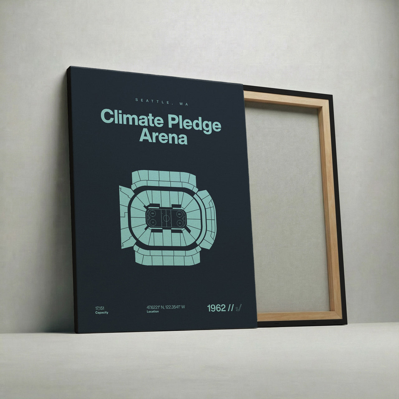 Seattle Hockey Arena Bold