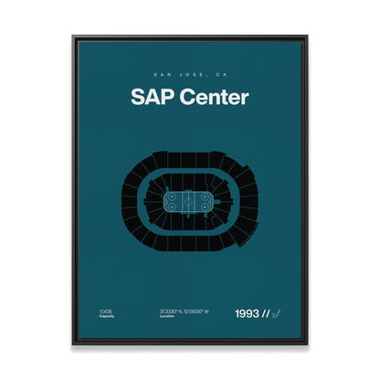 San Jose Hockey Arena Bold