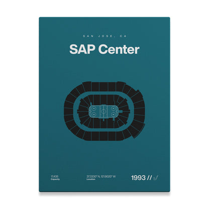 San Jose Hockey Arena Bold