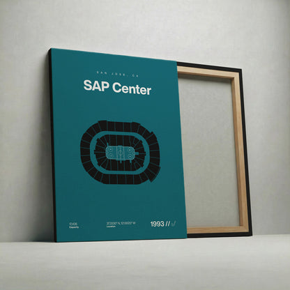 San Jose Hockey Arena Bold