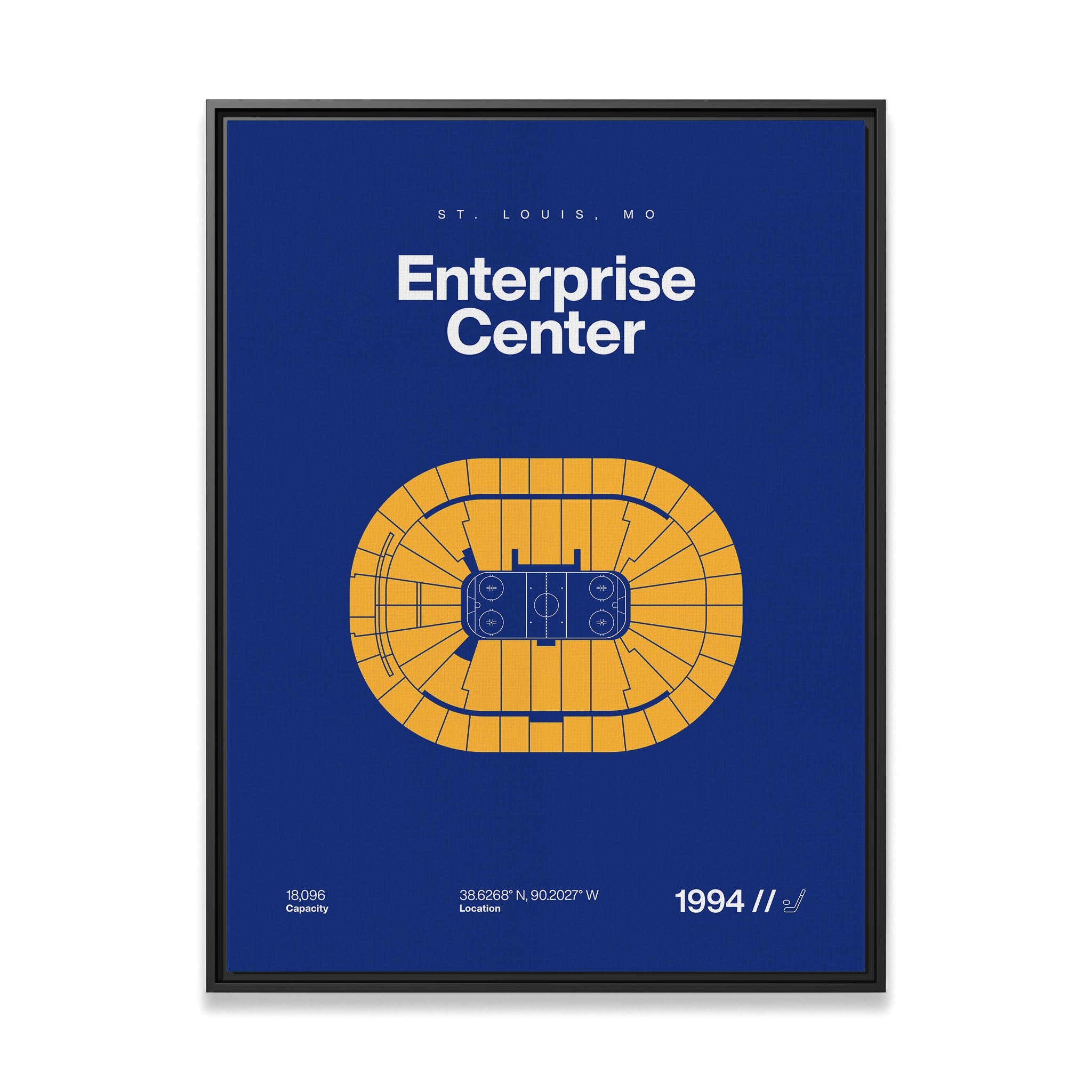 St Louis Hockey Arena Bold