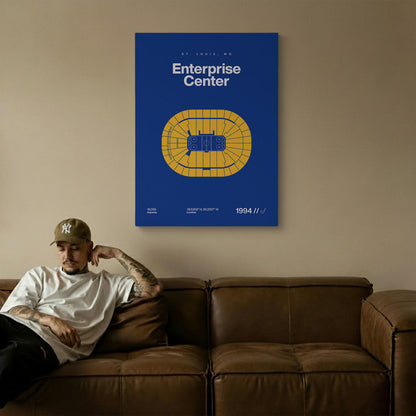 St Louis Hockey Arena Bold