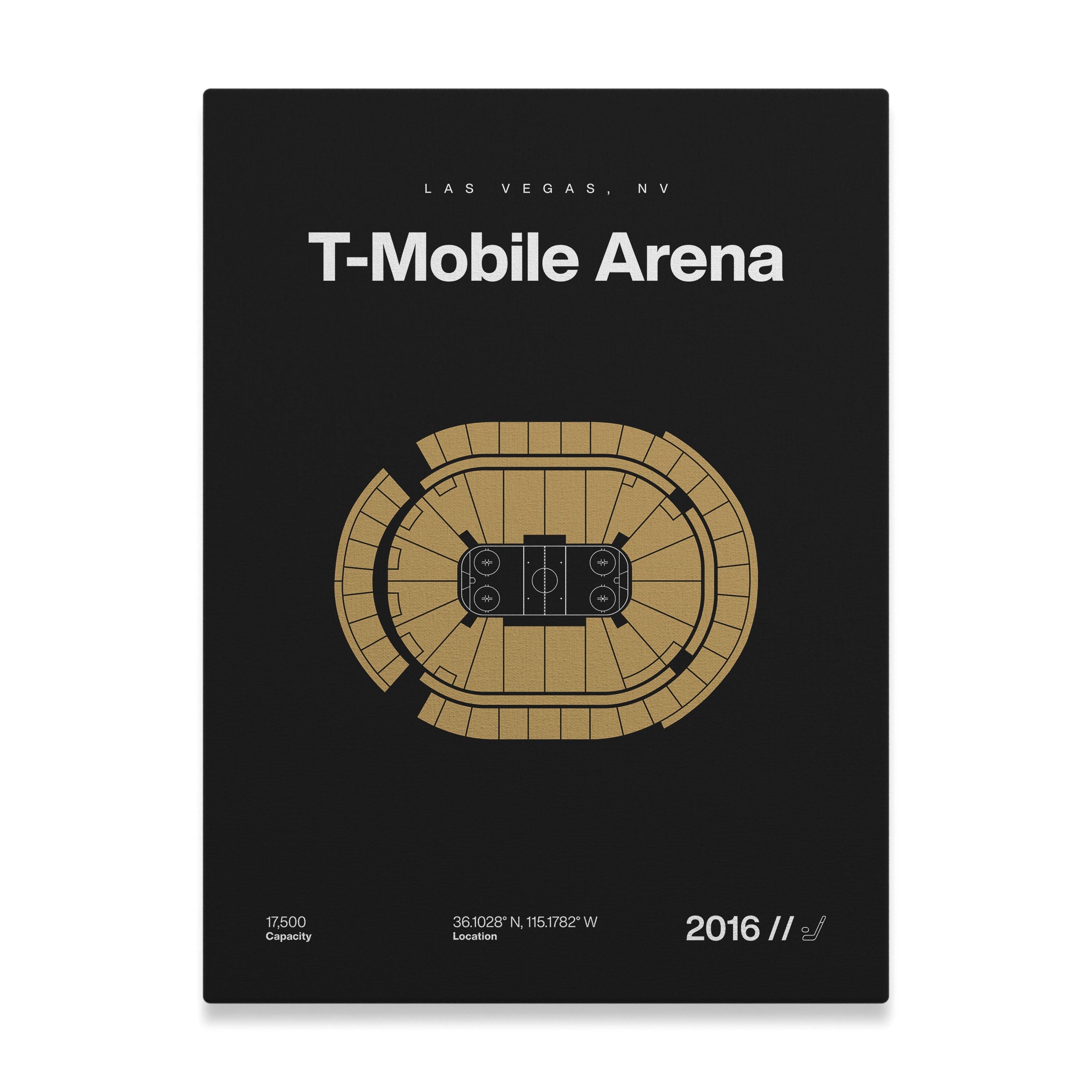 Vegas Hockey Arena Bold