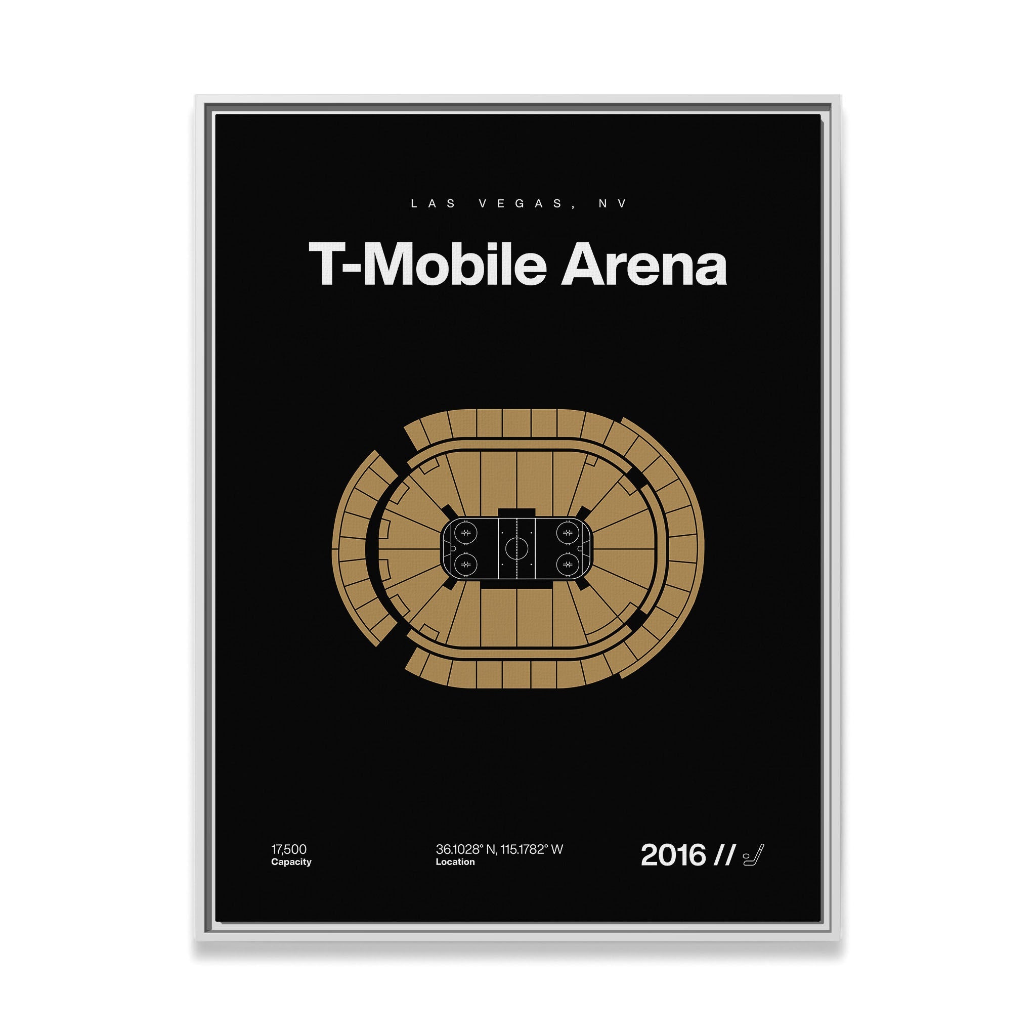 Vegas Hockey Arena Bold
