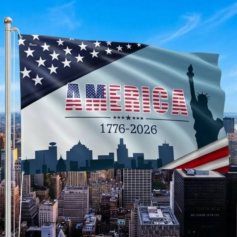250 years of America Grommet Flag