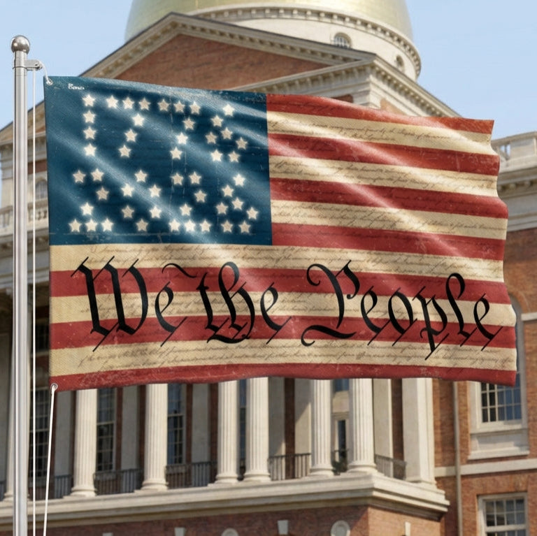 We The People Grommet Flag 1776 - 2026 American Flag 250th Anniversary