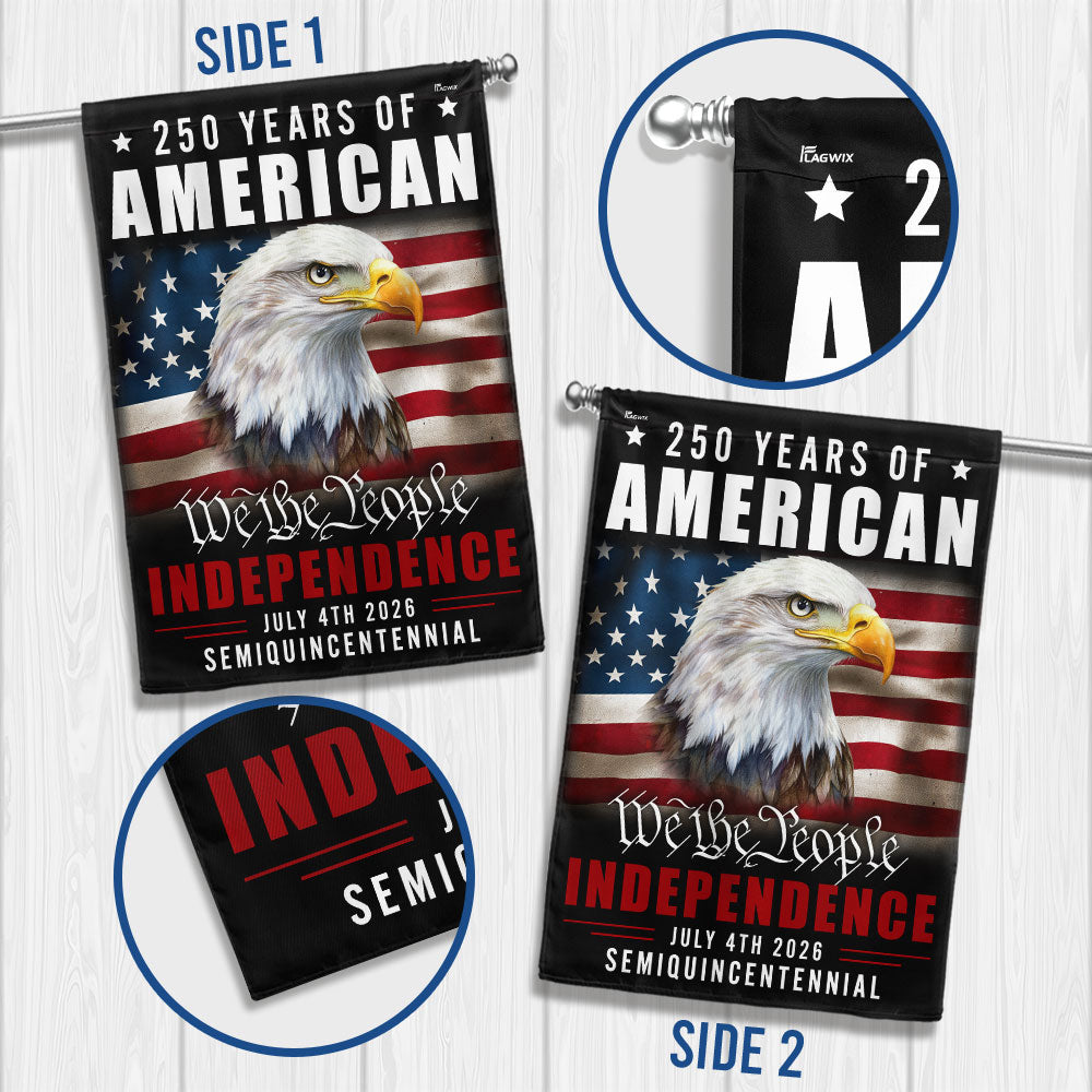 Flagwix American Flag - America 250th Anniversary We The People Eagle Flag