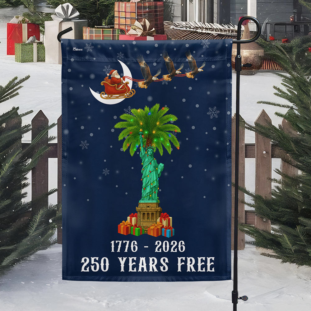 Patriotic Christmas Flag | South Carolina 250th Anniversary 1776–2026