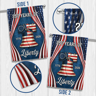 250 Years of Liberty Flag, American Betsy Ross 1776 2026 Patriotic Flag