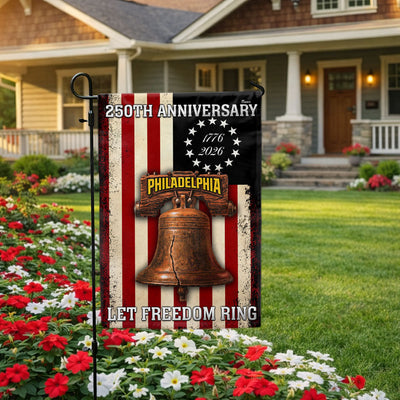 Betsy Ross 250th Anniversary Philadelphia Let Freedom Ring Flag