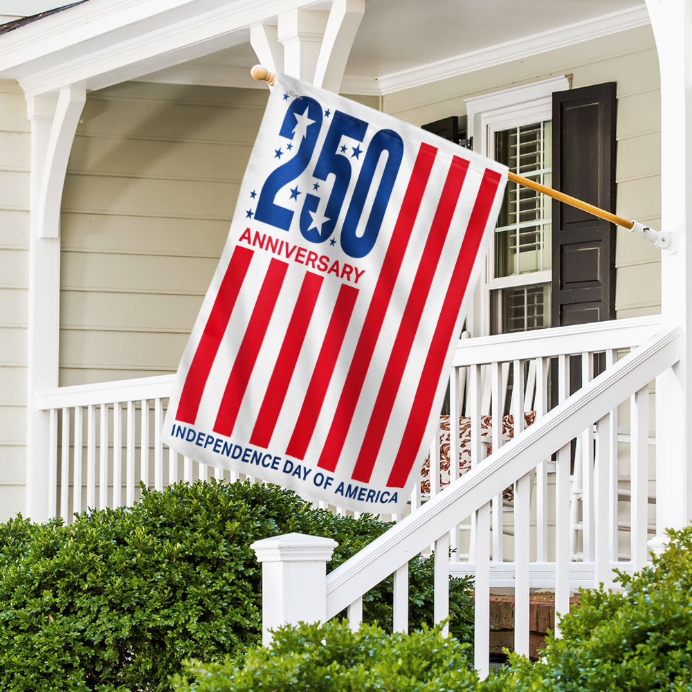 250th Anniversary Semiquincentennial Flag, United States 1776 2026 Patriotic Decor