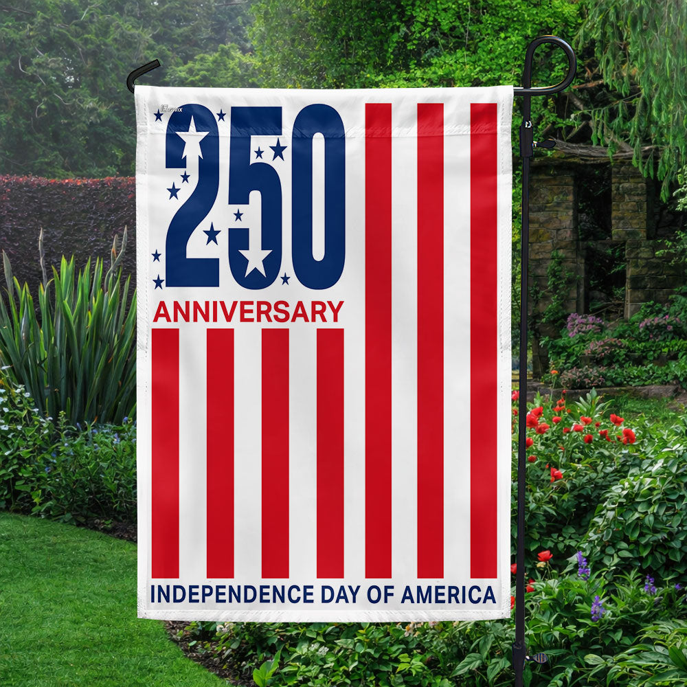 250th Anniversary Semiquincentennial Flag, United States 1776 2026 Patriotic Decor