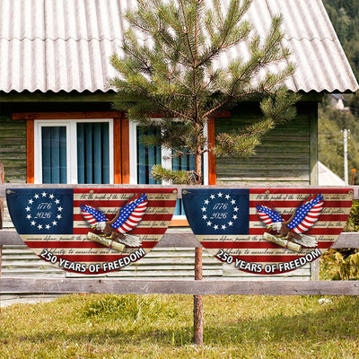 250 Years of Freedom Flag, We The People Patriotic 1776 2026 Fan Flag