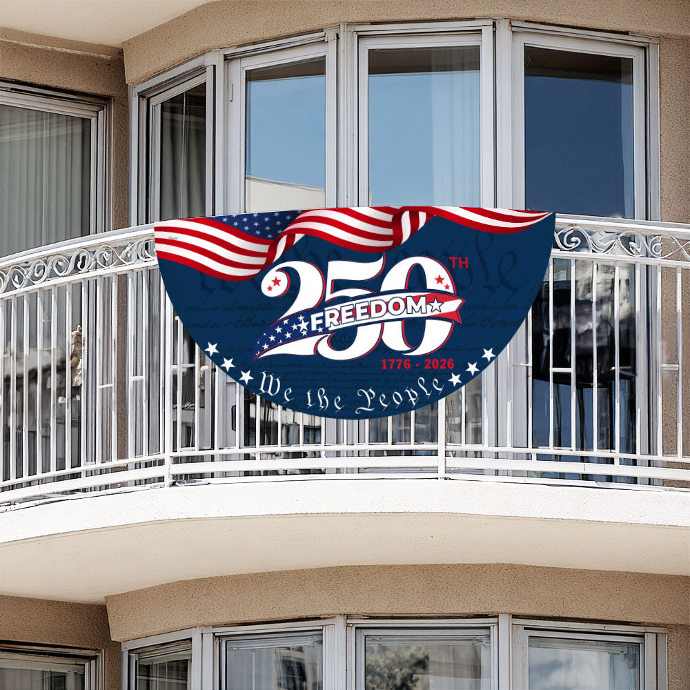 250 Years of America 1776 2026 Flag, 250 Years Semiquincentennial Fan Flag