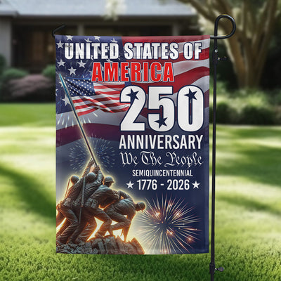250 Years of America United States Semiquincentennial 1776 2026 We The People Patriotic Flag