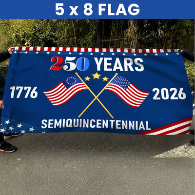 Flagwix American Flag - America 250th Anniversary Semiquincentennial Grommet Flag