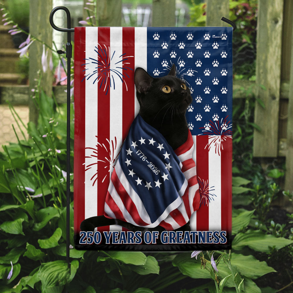 250 Years of Greatness Flag | Patriot Bombay Wrapped in Glory US Flag