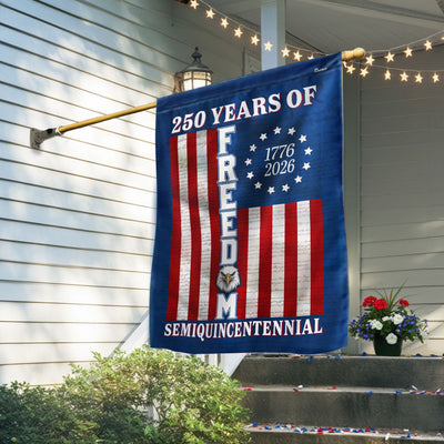 250 Years of Freedom Flag | 1776-2026 Semiquincentennial Decorative Flag