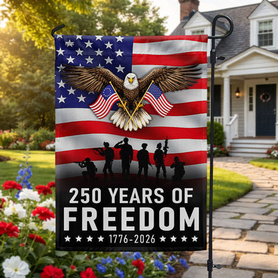 Patriotic Eagle Betsy Ross 250 Flag for 250 Years of Freedom Anniversary