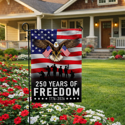 Patriotic Eagle Betsy Ross 250 Flag for 250 Years of Freedom Anniversary