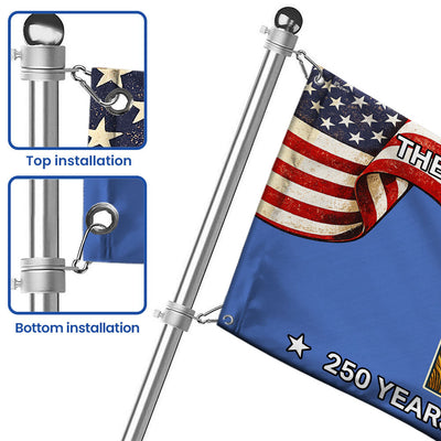 250 Years of America Flag, The North Star State Minnesota Grommet Flag