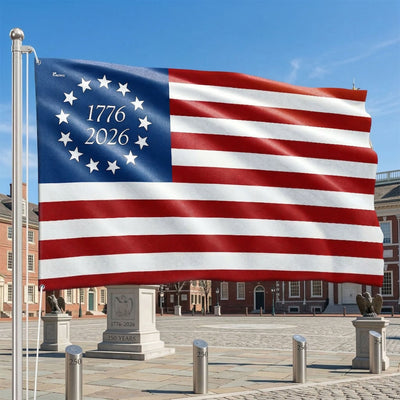 FLAGWIX Betsy Ross 1776 2026 American Grommet Flag