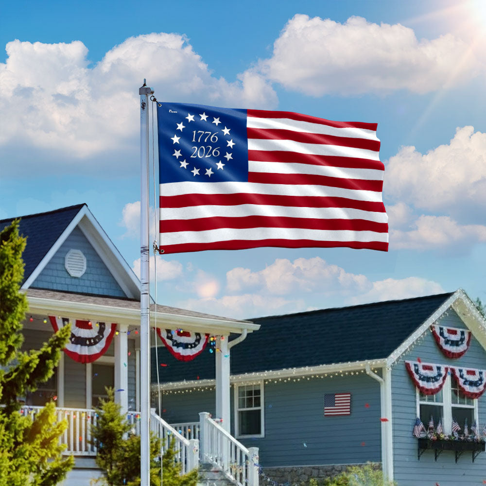 FLAGWIX Betsy Ross 1776 2026 American Grommet Flag
