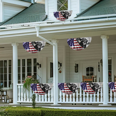 Jesus Christ Faith Over Fear God Jesus Non-Pleated Fan Flag