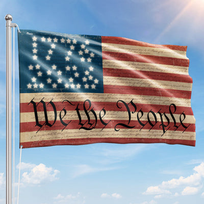 Flagwix We The People Grommet Flag 1776 - 2026 American Flag 250th Anniversary