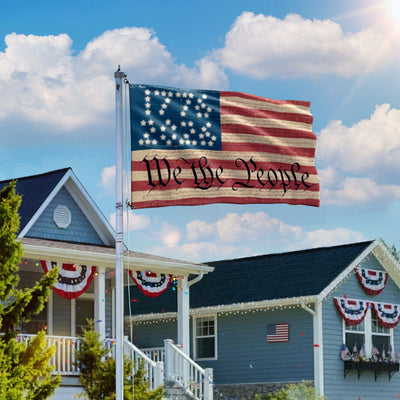 Flagwix We The People Grommet Flag 1776 - 2026 American Flag 250th Anniversary