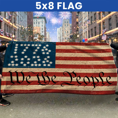 Flagwix We The People Grommet Flag 1776 - 2026 American Flag 250th Anniversary