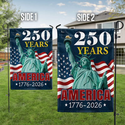 America Flag | 250th Anniversary of The U.S. Canvas Flag