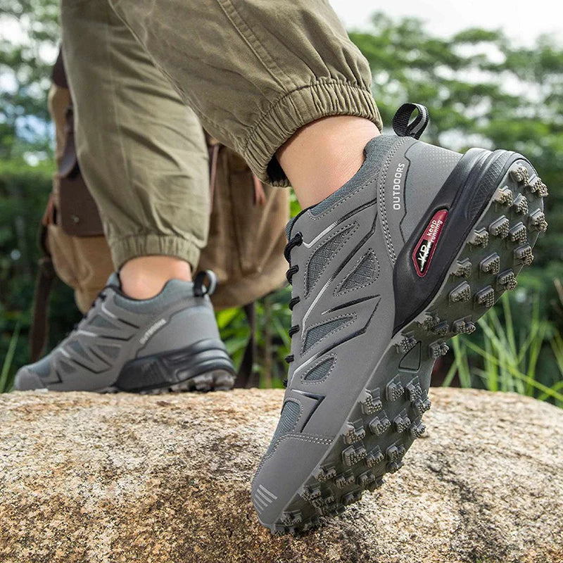 Men's Waterproof Hiking Boots - Outdoor Trekking Shoes for Mountain Climbing, Camping & Hunting