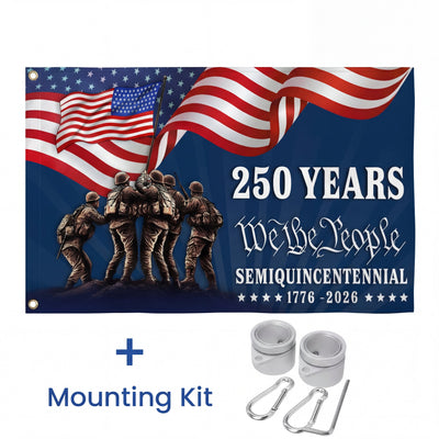 Flagwix American Flag, 250 Years We The People Semiquincentennial Grommet Flag  3-Day Shipping