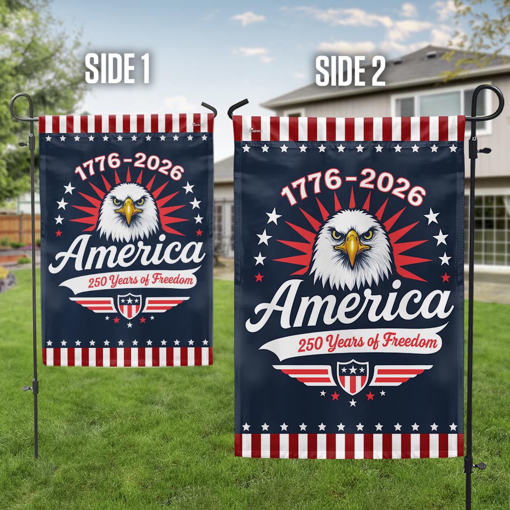 Flagwix American Flag - 250 years of America Semiquincentennial Eagle Flag