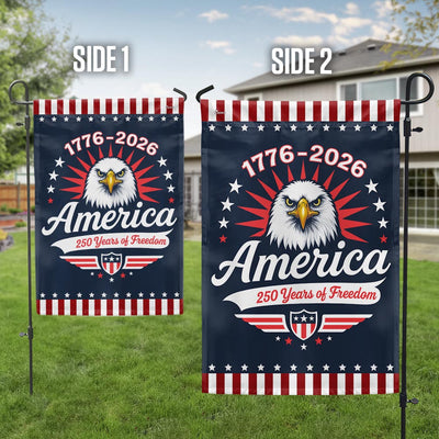 Flagwix American Flag - 250 years of America Semiquincentennial Eagle Flag