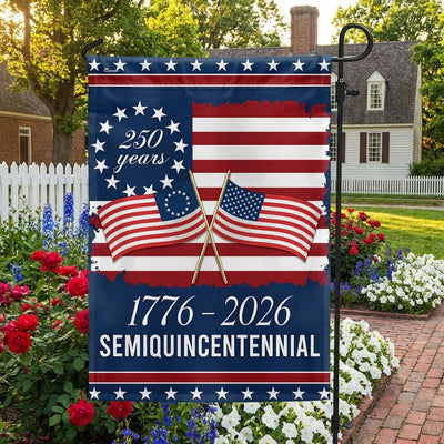 American Flag - America 250th Anniversary Semiquincentennial Decorative Flag