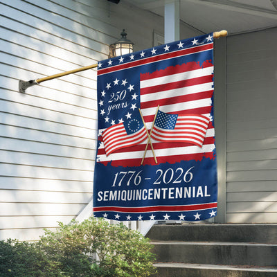 Flagwix American Flag - America 250th Anniversary Semiquincentennial Decorative Flag