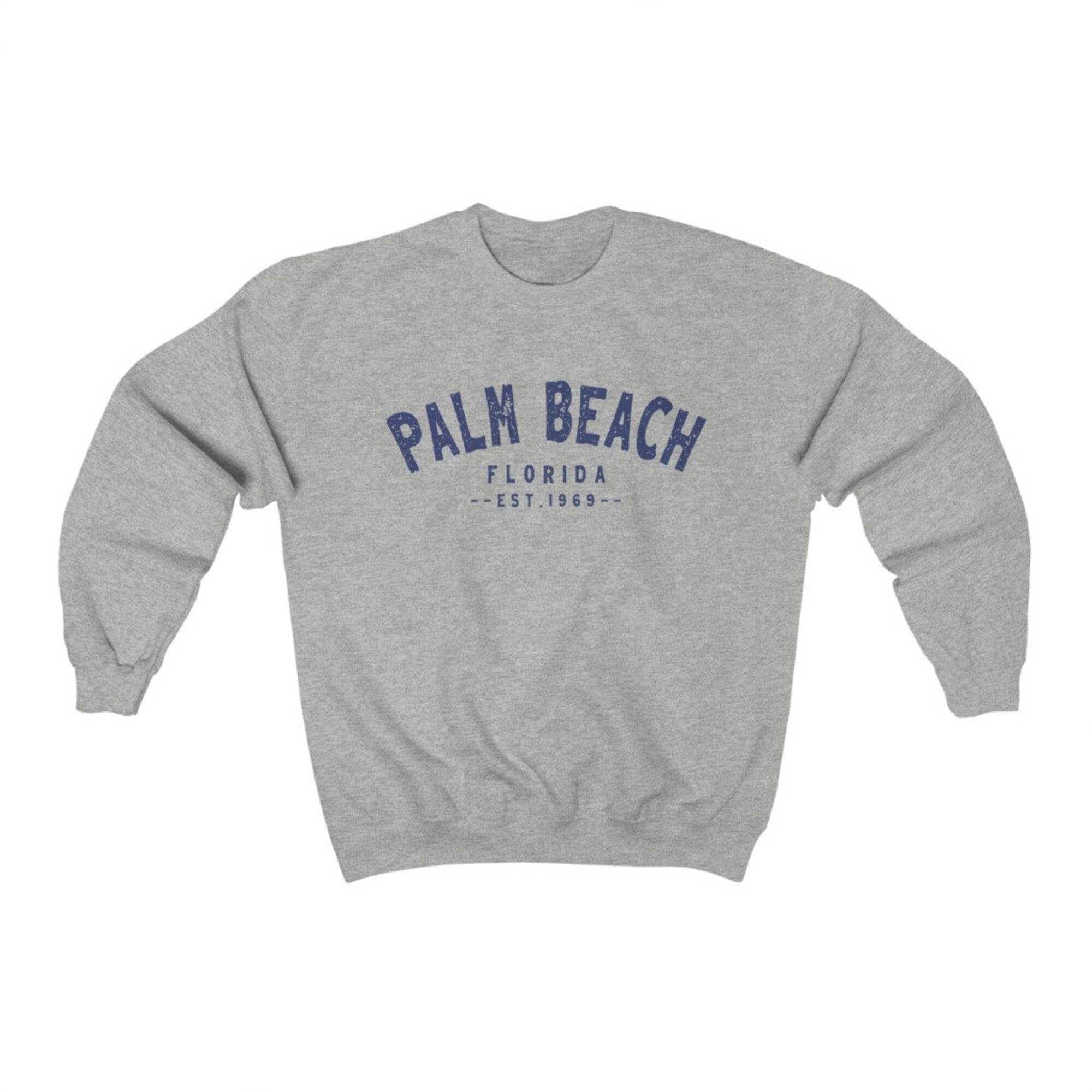Florida Beach Oversized Sweatshirt – Palm Beach Crewneck - Image 7