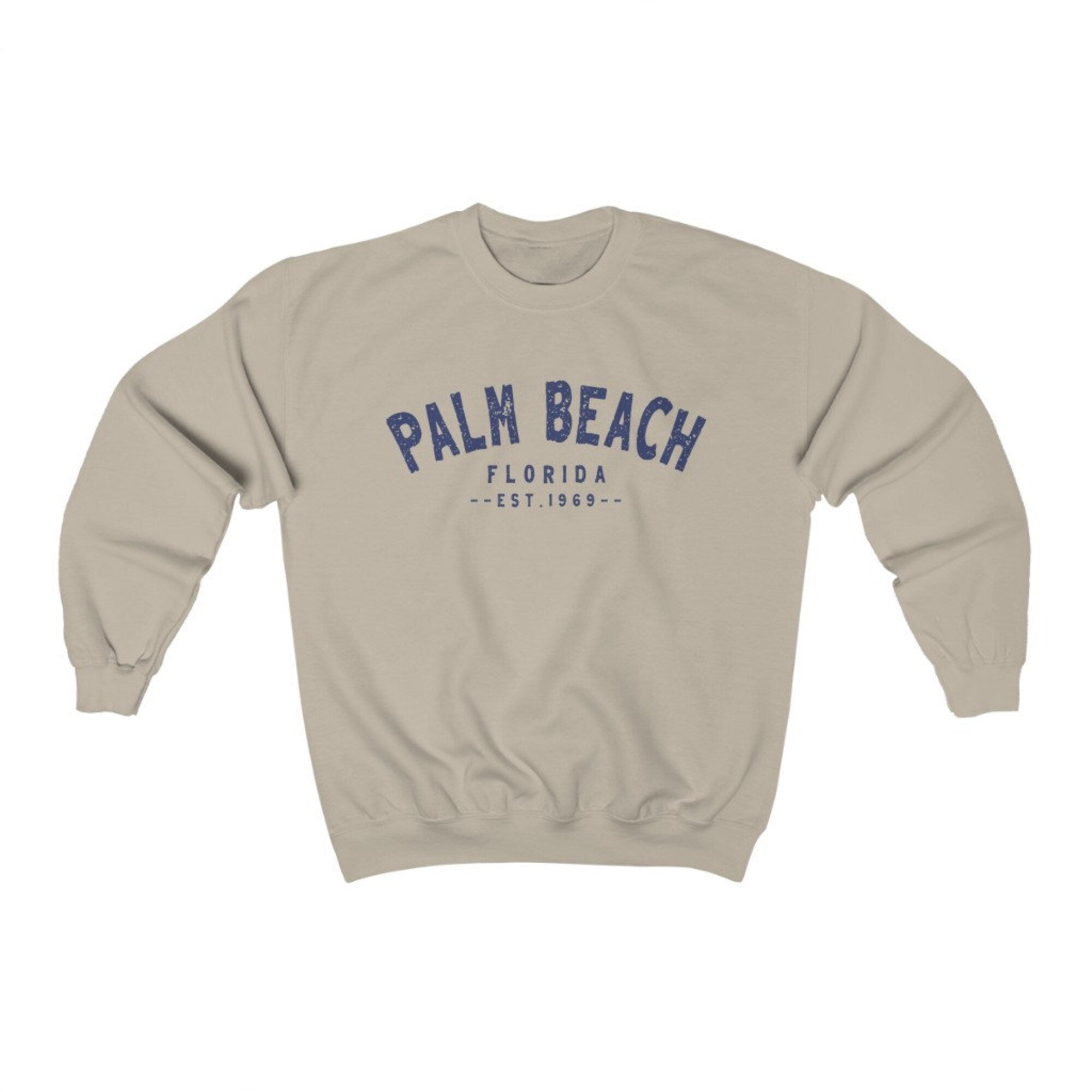 Florida Beach Oversized Sweatshirt – Palm Beach Crewneck - Image 5