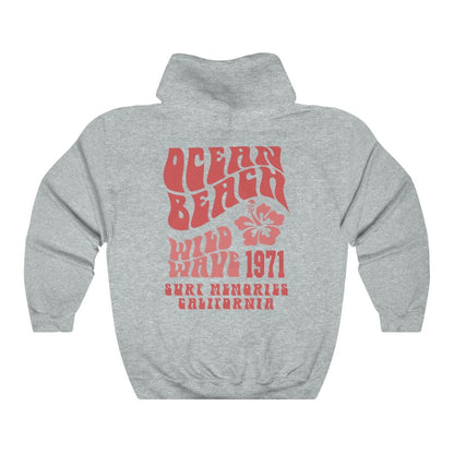 Ocean Beach Sunset Hoodie – Oversized California Surf Style - Image 9