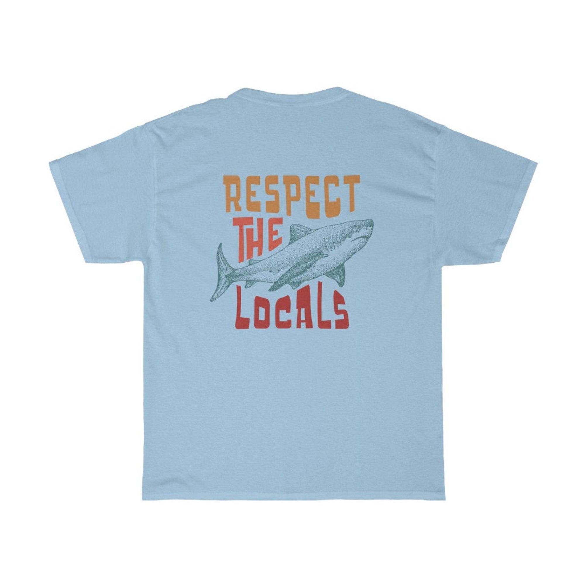 Respect the Local Surf Tee – Oversized Beach Graphic Shirt - Image 7