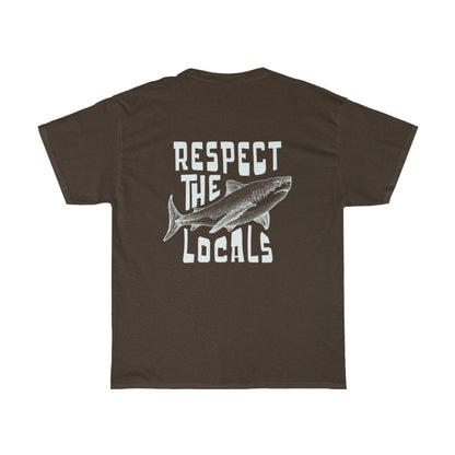 Respect Local Oversized Beach Tee – Preppy Surf Shark Shirt - Image 7