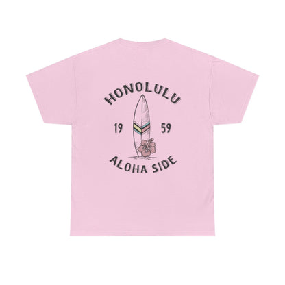 Honolulu Hawaii Beach T-Shirt | Aesthetic Summer Vacation Tee - Image 7