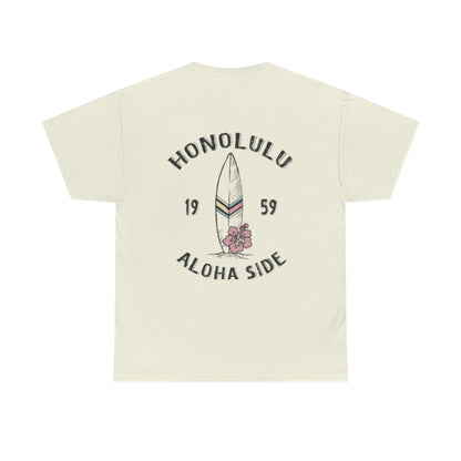 Honolulu Hawaii Beach T-Shirt | Aesthetic Summer Vacation Tee - Image 4