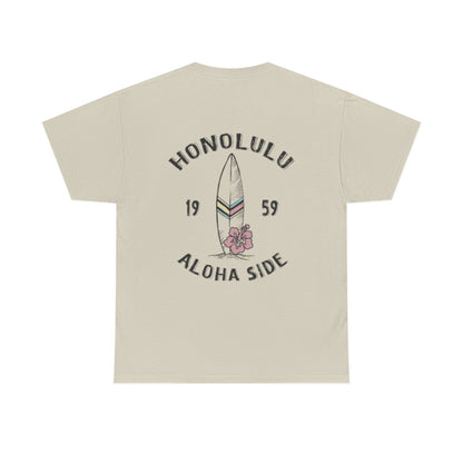 Honolulu Hawaii Beach T-Shirt | Aesthetic Summer Vacation Tee - Image 5